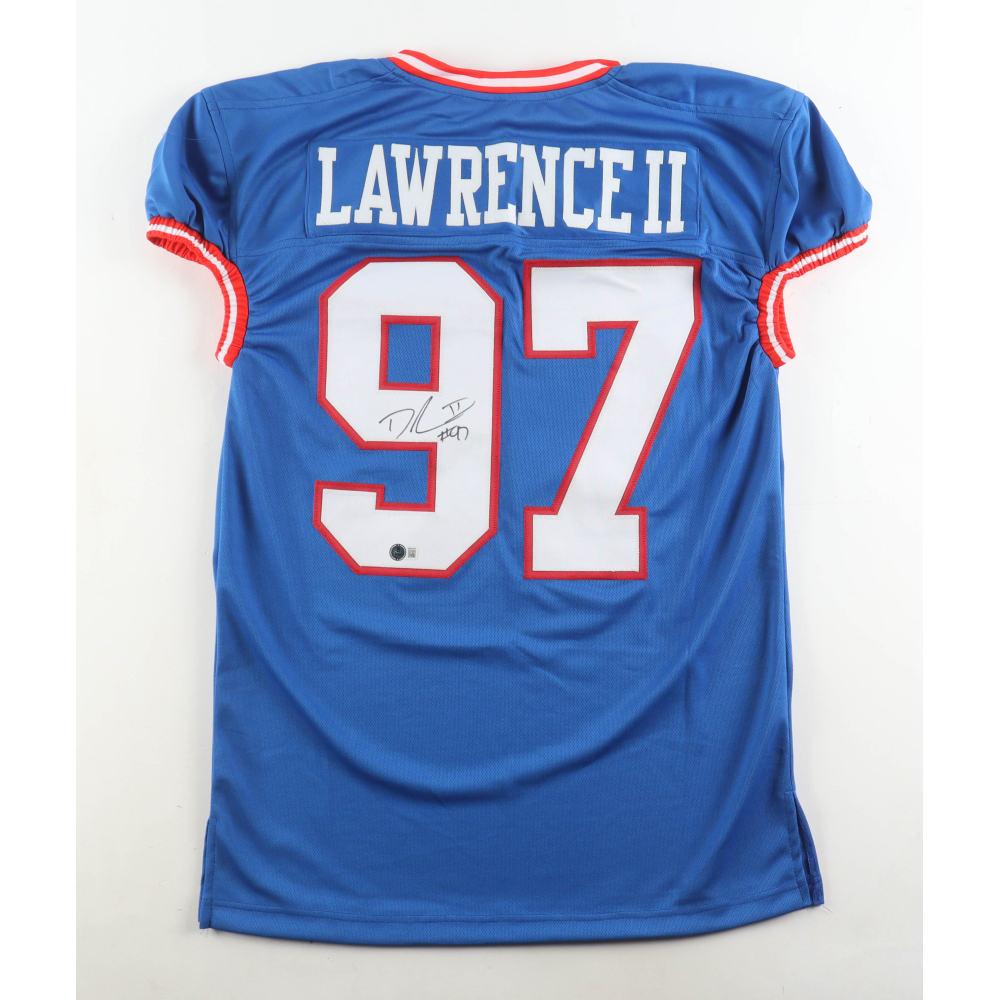Dexter Lawrence Signed Jersey (Beckett) at PristineAuction.com