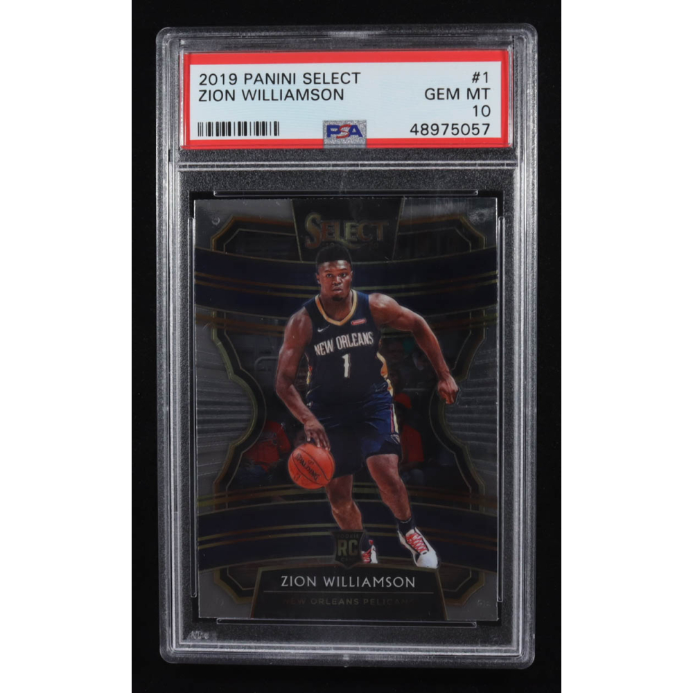 Zion Williamson 2019-20 Select #1 RC (PSA 10) at PristineAuction.com