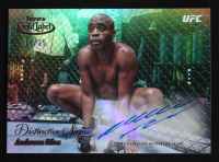 Anderson Silva 2024 Topps Gold Label UFC Distinctive Signs Autographs Red #DSSAS #14/25 at PristineAuction.com