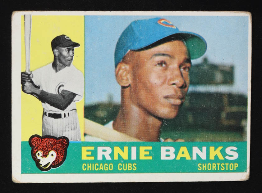 Ernie Banks 1960 Topps #10 at PristineAuction.com Ernie Banks 1960 Topps #10 at PristineAuction.com