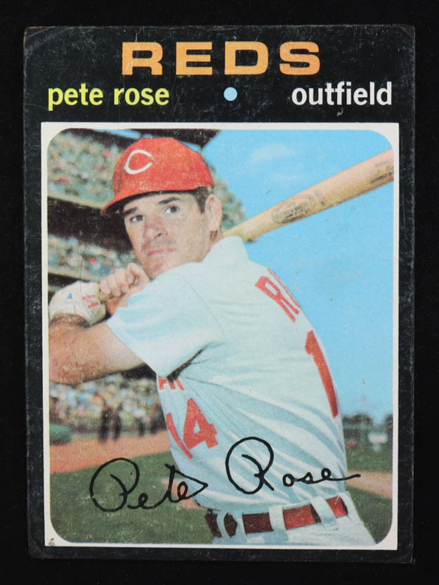 Pete Rose 1971 Topps #100 at PristineAuction.com Pete Rose 1971 Topps #100 at PristineAuction.com