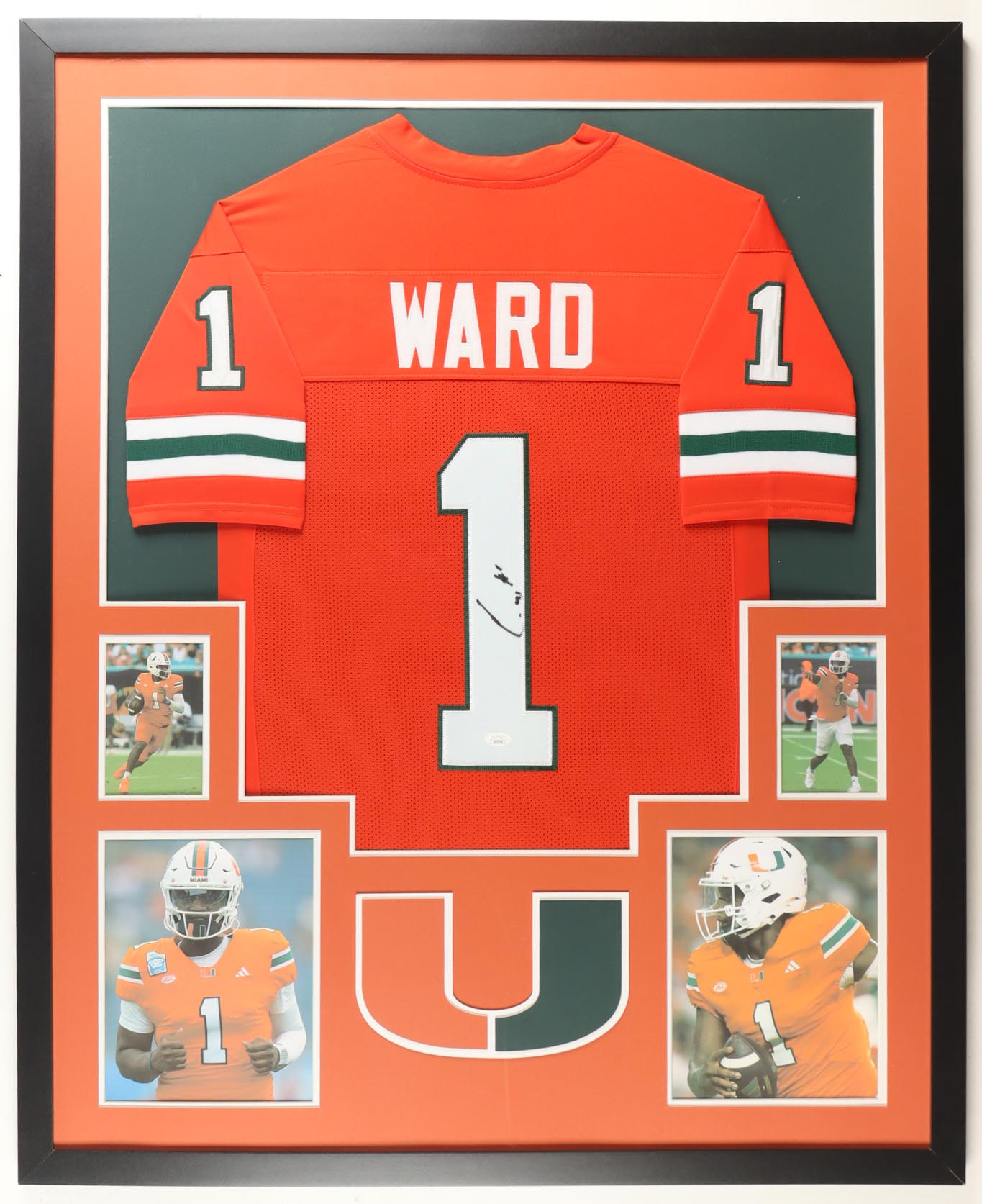 Cam Ward Signed Hurricanes Custom Framed Jersey Display (JSA) at PristineAuction.com Cam Ward Signed Hurricanes Custom Framed Jersey Display (JSA) at PristineAuction.com