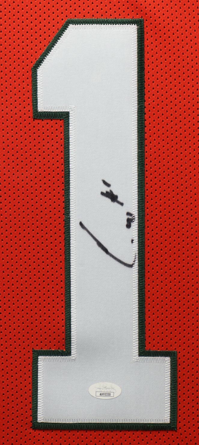 Cam Ward Signed Hurricanes Custom Framed Jersey Display (JSA) at PristineAuction.com Cam Ward Signed Hurricanes Custom Framed Jersey Display (JSA) at PristineAuction.com