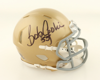 Bob Golic Signed Notre Dame Fighting Irish Speed Mini Helmet (JSA) at PristineAuction.com