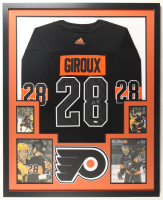 Claude Giroux Signed Flyers Custom Framed Jersey Display (Fanatics) at PristineAuction.com