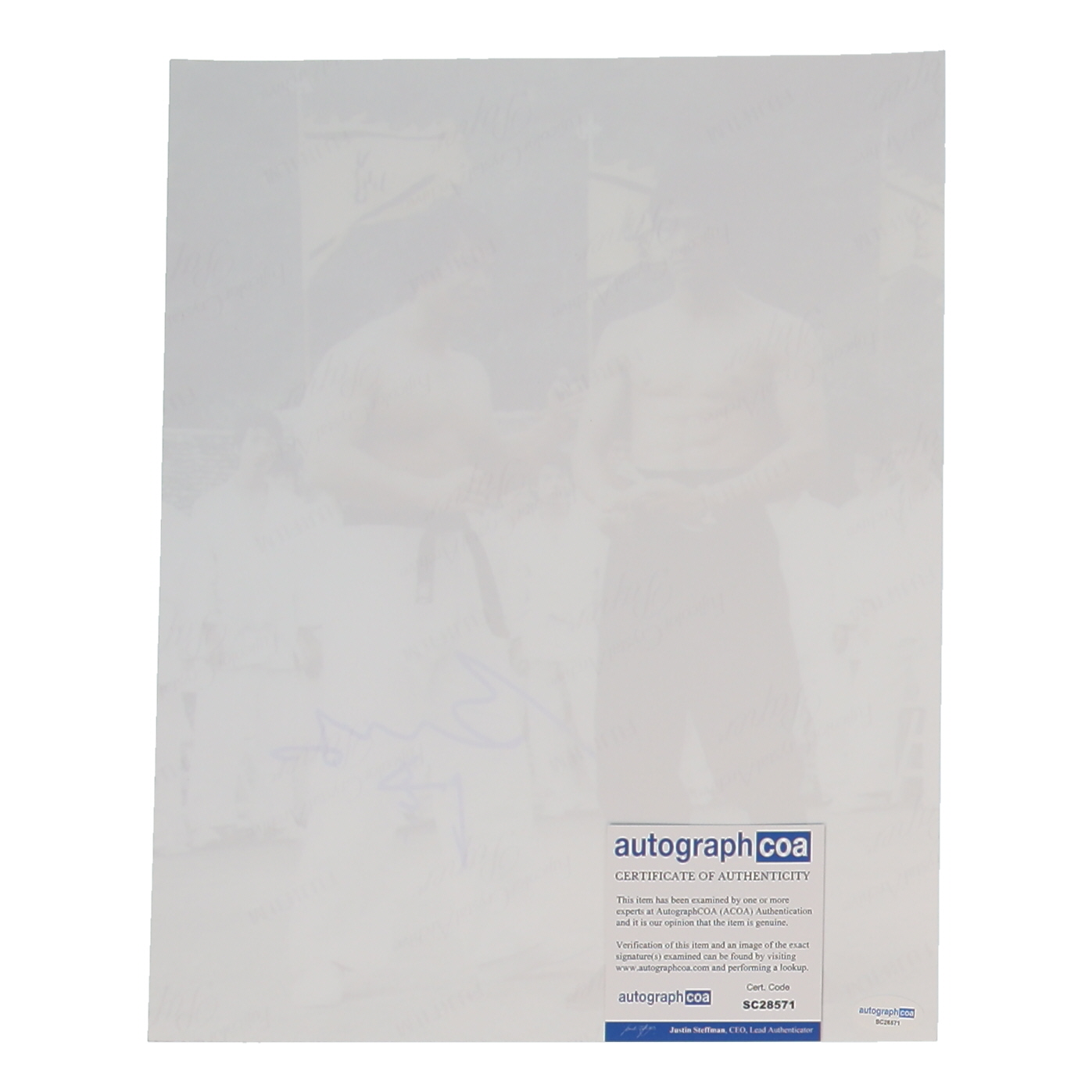 Bolo Yeung Signed "Enter the Dragon" 11x14 Photo (ACOA) at PristineAuction.com Bolo Yeung Signed "Enter the Dragon" 11x14 Photo (ACOA) at PristineAuction.com