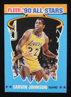 Magic Johnson 1990-91 Fleer All-Stars #4 at PristineAuction.com