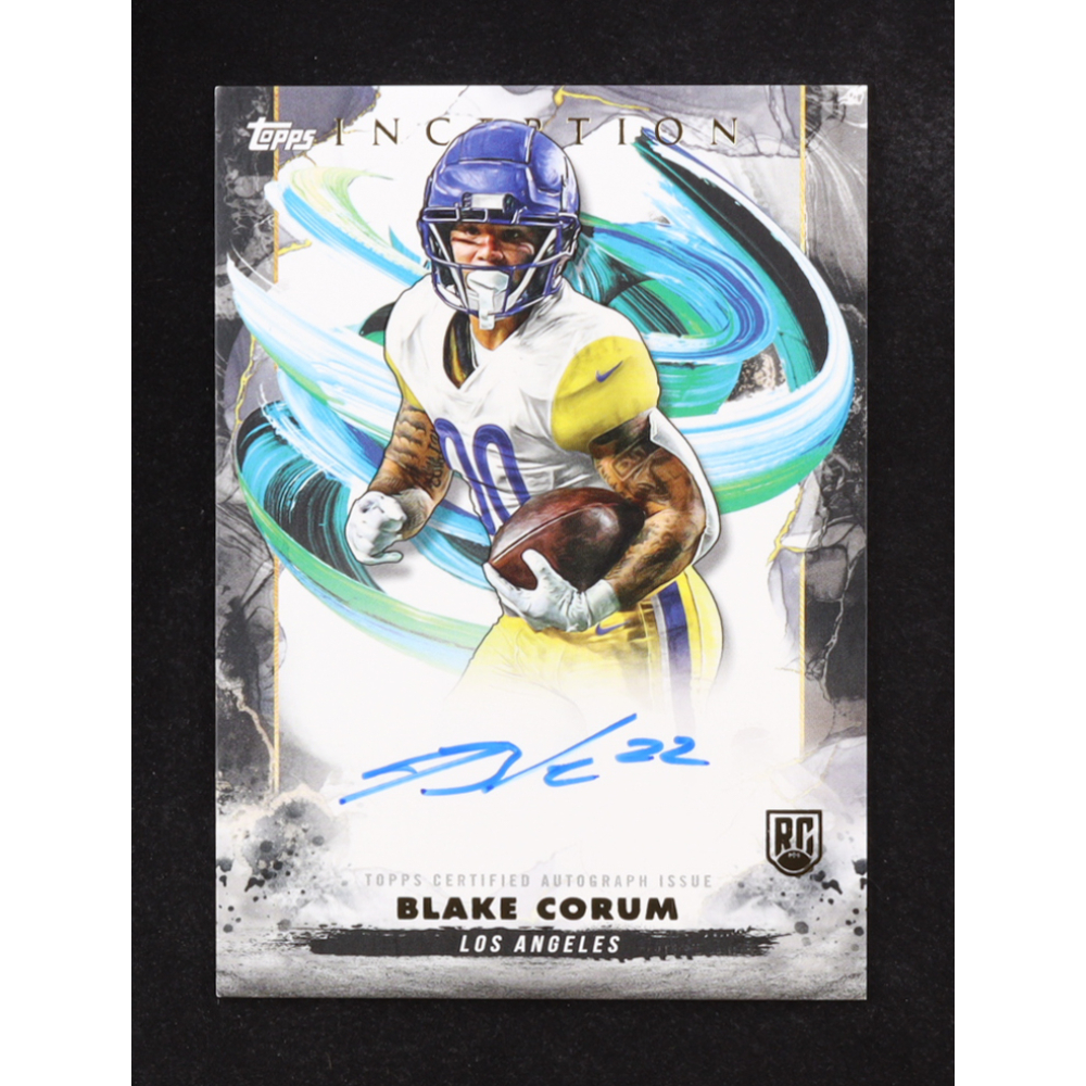 Blake Corum 2024 Topps Inception Rookie Autographs #RABC RC at PristineAuction.com