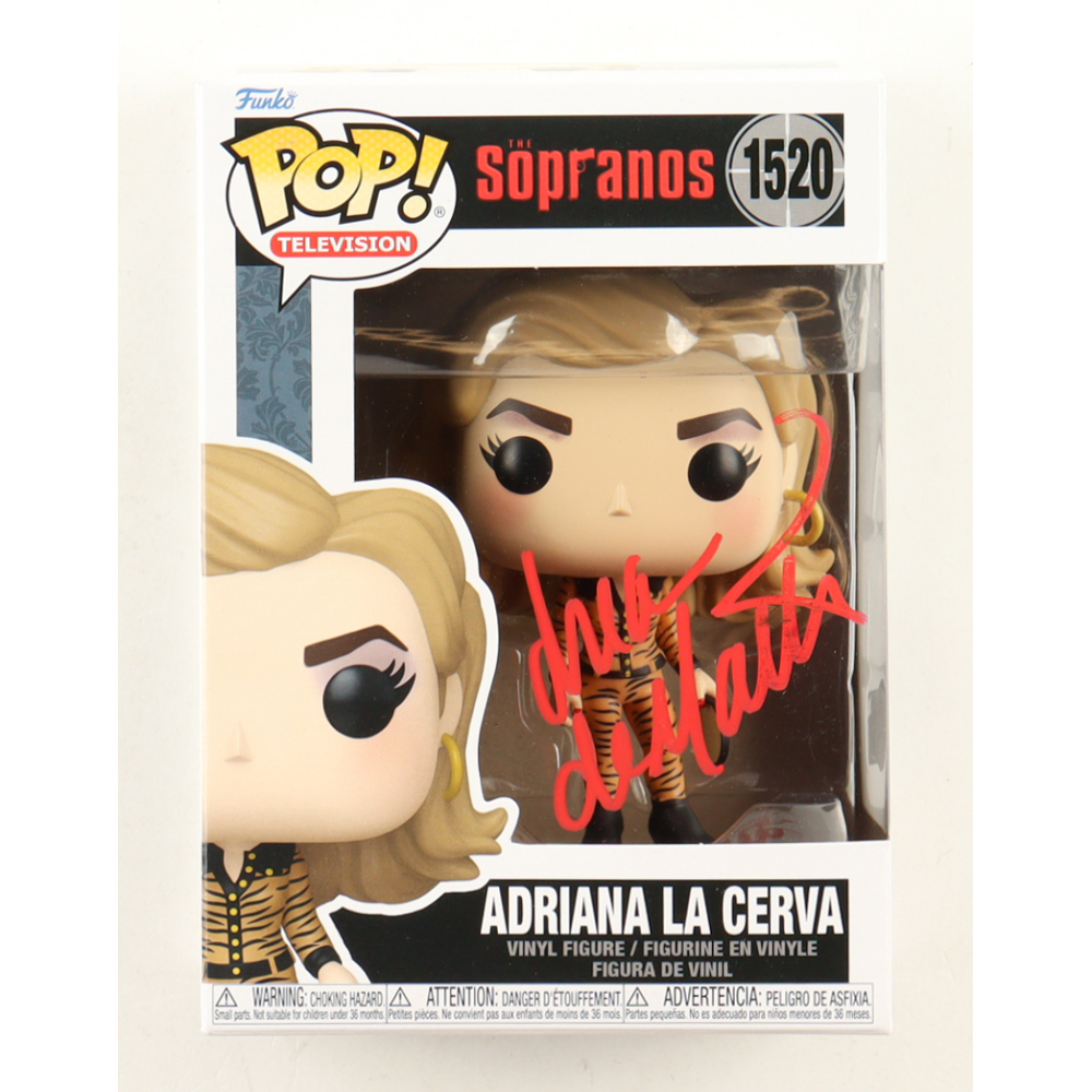 Drea de Matteo Signed "The Sopranos" #1520 Adriana La Cerva Funko Pop! Vinyl Figure (Beckett) at PristineAuction.com