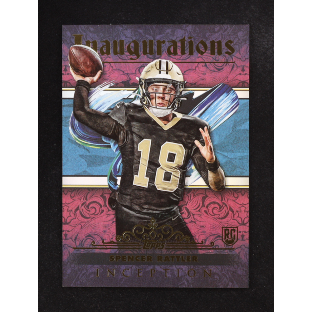 Spencer Rattler 2024 Topps Inception Inaugurations #I18 RC at PristineAuction.com