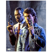 Mel GIbson & Danny Glover Signed Signed "Lethal Weapon" 11x14 Photo (CA) at PristineAuction.com
