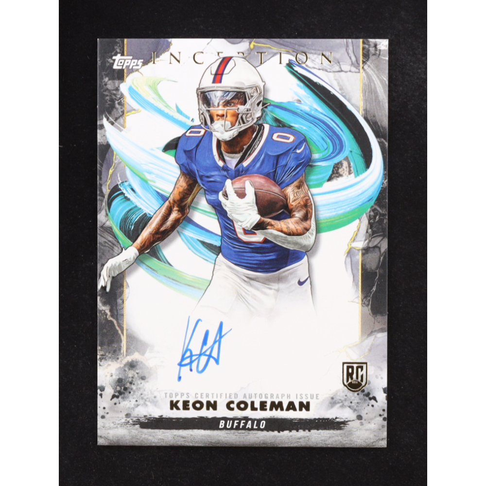 Keon Coleman 2024 Topps Inception Rookie Autographs #RAKC RC at PristineAuction.com