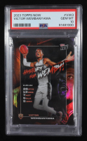 Victor Wembanyama 2023-24 Topps Now Victor Wembanyama #VW3 RC (PSA 10) at PristineAuction.com