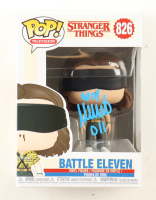 Millie Bobby Brown Signed "Stranger Things" #826 Battle Eleven Funko Pop! Vinyl Figure Inscribed "011" (Beckett) at PristineAuction.com