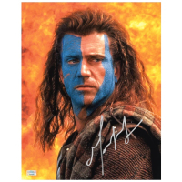 Mel GIbson Signed Signed "Braveheart" 11x14 Photo (CA) at PristineAuction.com