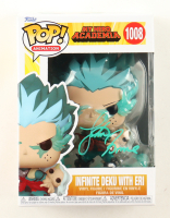 Justn Briner Signed "My Hero Academia" #1008 Infinite Deku With Eri Funko Pop! Vinyl Figure (JSA) at PristineAuction.com
