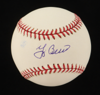Yogi Berra Signed OML Baseball (MLB & Schulte) at PristineAuction.com