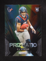 CJ Stroud 2023 Panini Prizm Prizmatic #6 RC at PristineAuction.com