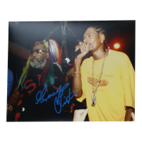 George Clinton Signed 11x14 Photo (ACOA) at PristineAuction.com