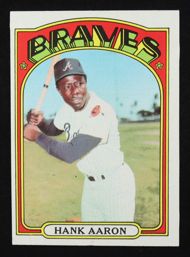 Hank Aaron 1972 Topps #299 at PristineAuction.com Hank Aaron 1972 Topps #299 at PristineAuction.com