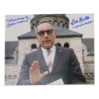 Bob Gunton Signed "The Shawshank Redemption" 11x14 Photo Inscribed "Welcome to Shawshank / Warden Norton" (ACOA) at PristineAuction.com