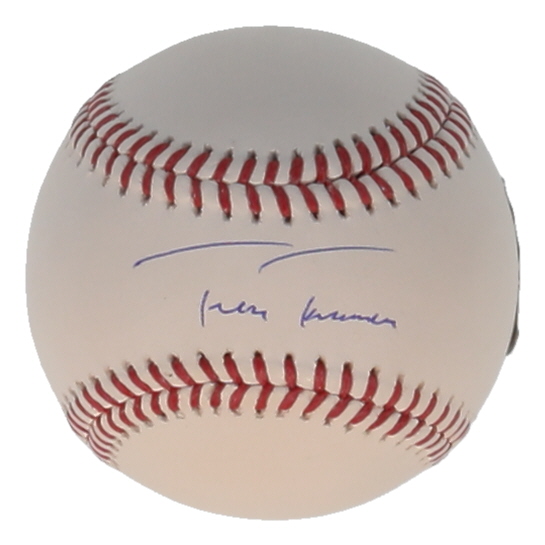 Trea Turner Signed OML Baseball (Beckett & USA Marketing) at PristineAuction.com Trea Turner Signed OML Baseball (Beckett & USA Marketing) at PristineAuction.com