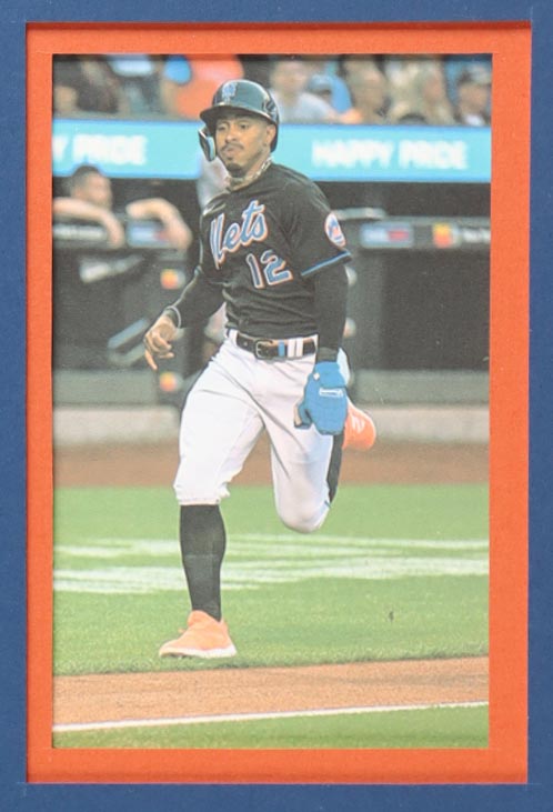 Fransisco Lindor Signed Mets Custom Framed Jersey Display (JSA) at PristineAuction.com Fransisco Lindor Signed Mets Custom Framed Jersey Display (JSA) at PristineAuction.com