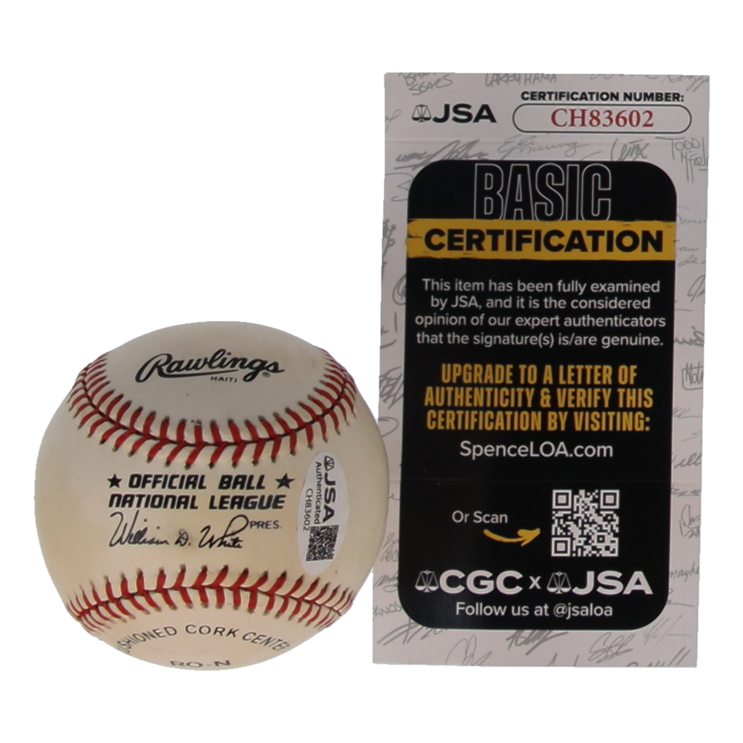Ralph Kiner Signed ONL Baseball (JSA) at PristineAuction.com Ralph Kiner Signed ONL Baseball (JSA) at PristineAuction.com