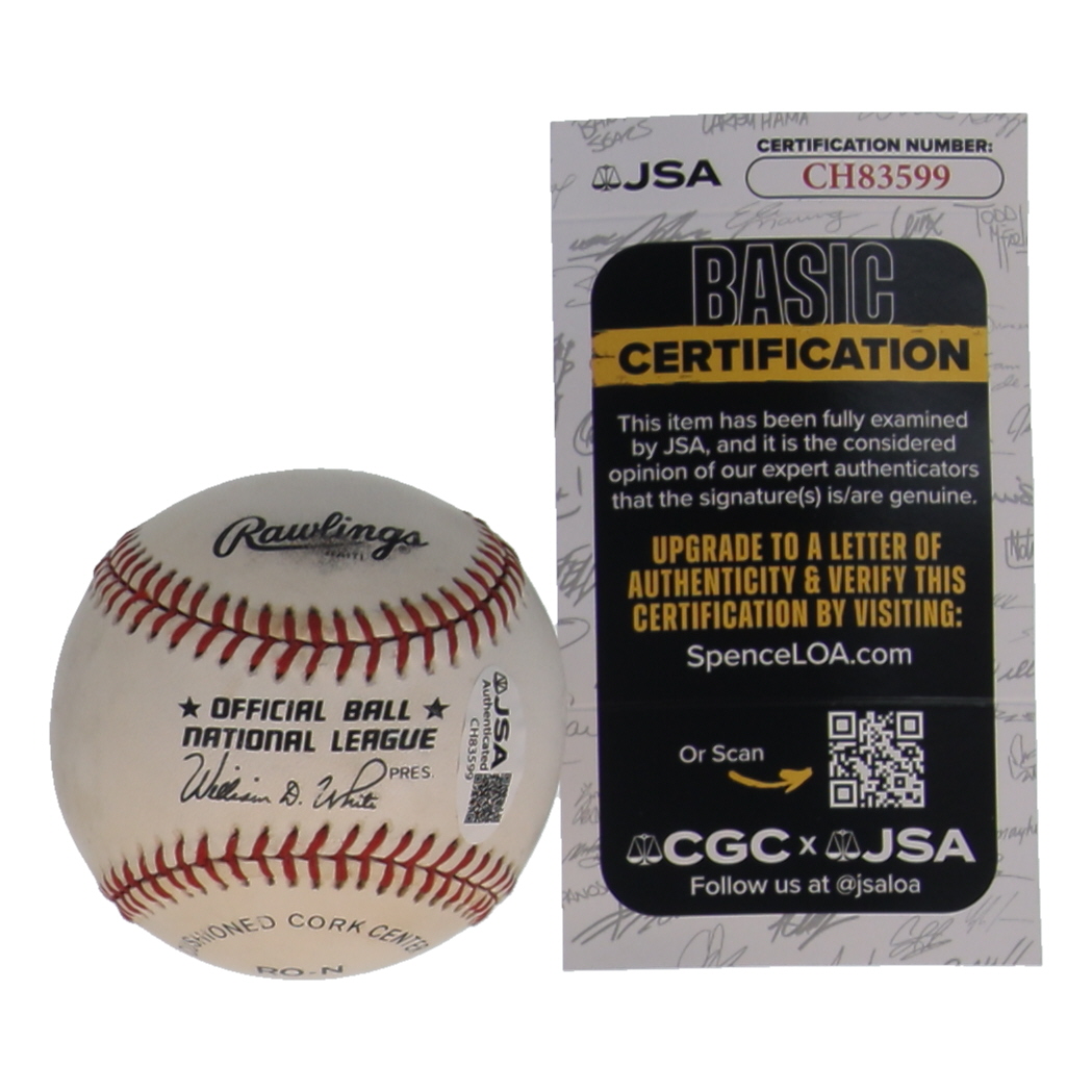 Ralph Kiner Signed ONL Baseball (JSA) at PristineAuction.com Ralph Kiner Signed ONL Baseball (JSA) at PristineAuction.com