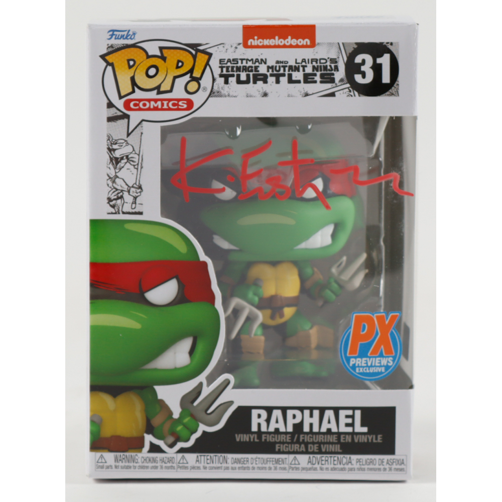 Kevin Eastman Signed "Teenage Mutant Ninja Turtles" #31 Raphael Funko Pop! Vinyl Figure (PA) at PristineAuction.com