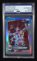 Randy Orton Signed 2025 Topps Chrome Smackdown #14 (PSA) at PristineAuction.com