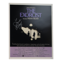 Linda Blair Signed "The Exorcist" 16x20 Poster (ACOA) at PristineAuction.com