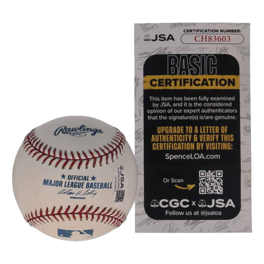 Ralph Kiner Signed OML Baseball Inscribed "HOF '75" (JSA) at PristineAuction.com Ralph Kiner Signed OML Baseball Inscribed "HOF '75" (JSA) at PristineAuction.com