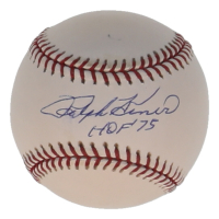 Ralph Kiner Signed OML Baseball Inscribed "HOF '75" (JSA) at PristineAuction.com