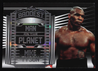 Mike Tyson 2023 Leaf Baddest Man on the Planet Silver #B3 #1/1 at PristineAuction.com