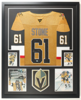Mark Stone Signed Golden Knights Custom Framed Jersey Display (Fanatics) at PristineAuction.com