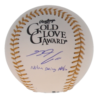 Nolan Arenado Signed Golden Glove Award Baseball Inscribed "Nolan Being Nolan" (JSA & USA SM) at PristineAuction.com