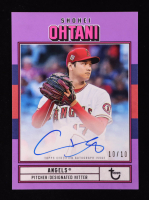 Shohei Ohtani 2022 Topps Brooklyn Collection Autographs Purple #ACSO #10/10 at PristineAuction.com