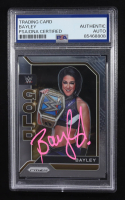 Bayley Signed 2022 Panini Prizm Gold Smackdown #14 (PSA) at PristineAuction.com