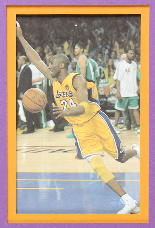 Kobe Bryant Signed Lakers Custom Framed Jersey Display (PSA) at PristineAuction.com Kobe Bryant Signed Lakers Custom Framed Jersey Display (PSA) at PristineAuction.com