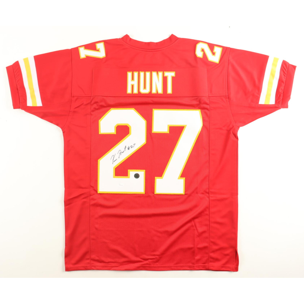 Kareem Hunt Signed Jersey (JSA & Hunt) at PristineAuction.com