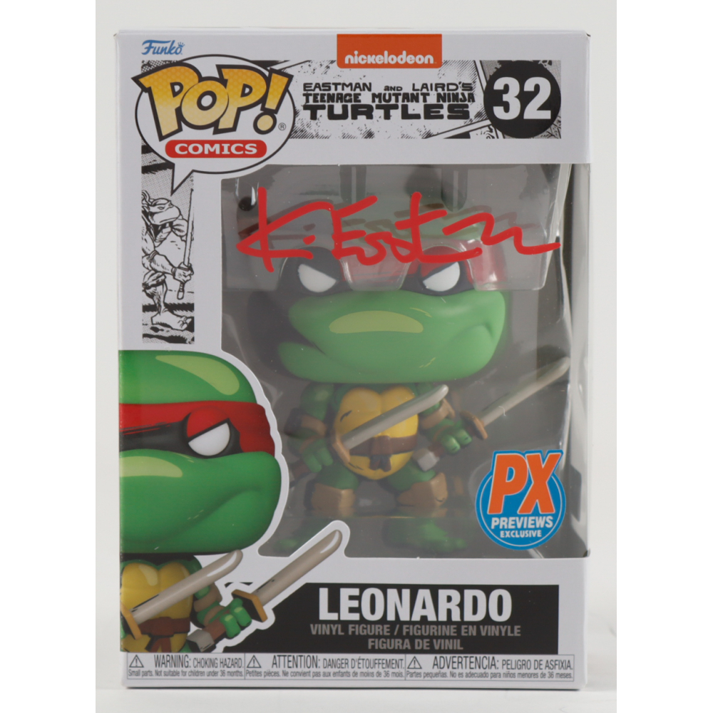 Kevin Eastman Signed "Teenage Mutant Ninja Turtles" #32 Leonardo Funko Pop! (PA) at PristineAuction.com