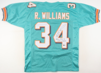 Ricky Williams Signed Jersey Inscribed "Hitting Holes & Smoking Bowls" (Beckett) at PristineAuction.com