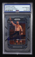 Drew McIntrye Signed 2023 Panini Prizm Trading Card Smackdown #184 (PSA | Autograph Grade PSA Authentic) at PristineAuction.com