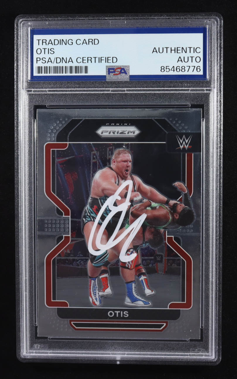 Otis Signed 2022 Panini Prizm RAW #179 (PSA) at PristineAuction.com Otis Signed 2022 Panini Prizm RAW #179 (PSA) at PristineAuction.com