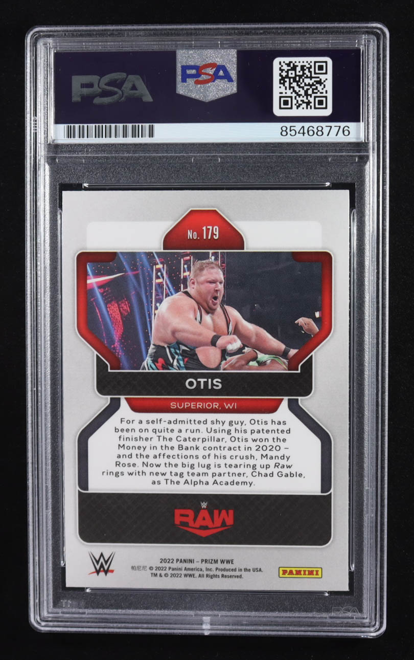 Otis Signed 2022 Panini Prizm RAW #179 (PSA) at PristineAuction.com Otis Signed 2022 Panini Prizm RAW #179 (PSA) at PristineAuction.com