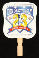 Don Mattingly Signed Yankees Retirement Day Hand Fan (Schulte) at PristineAuction.com