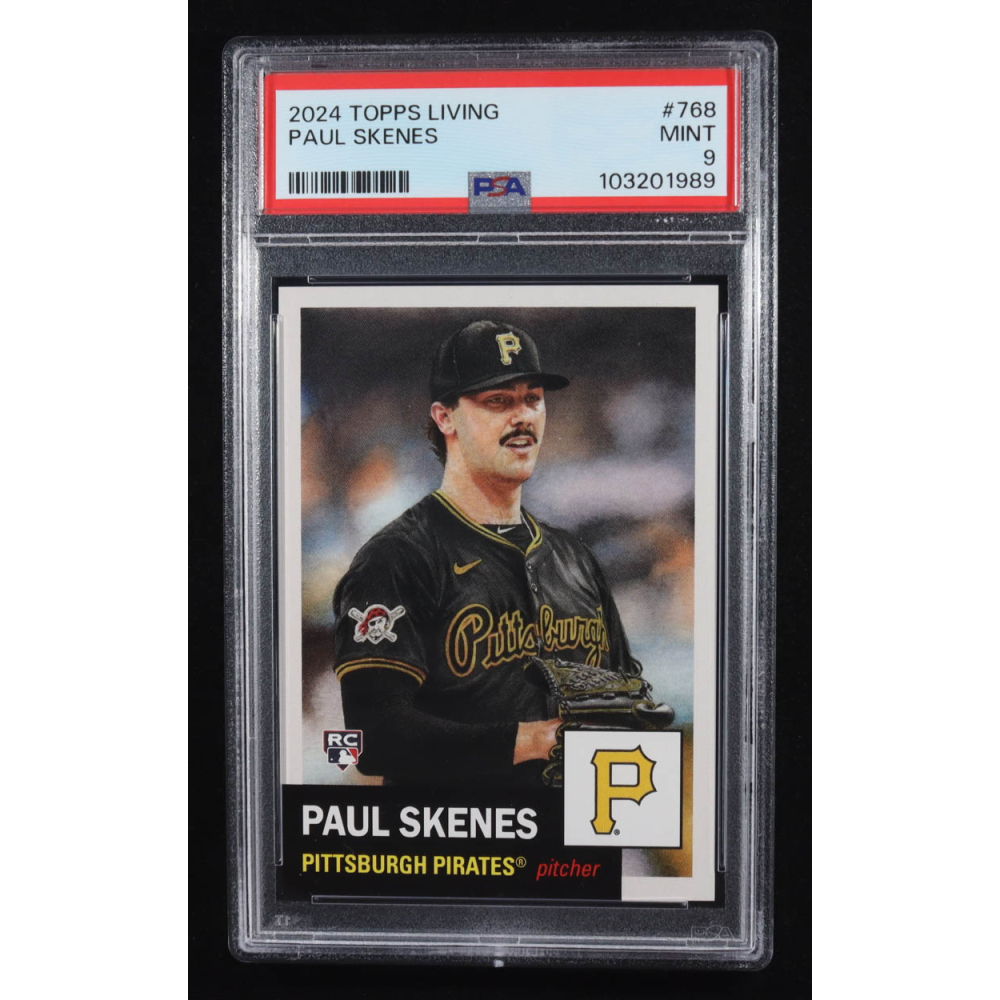 Paul Skenes 2024 Topps Living #768 RC (PSA 9) at PristineAuction.com