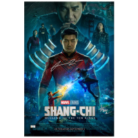 Simu Liu & Andy Le Signed "Shang-Chi and the Legend of the Ten Rings" 16x24 Movie Poster (CA) at PristineAuction.com