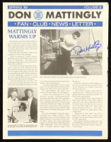 Don Mattingly Signed Yankees 8.5x11 Photo (Schulte) at PristineAuction.com